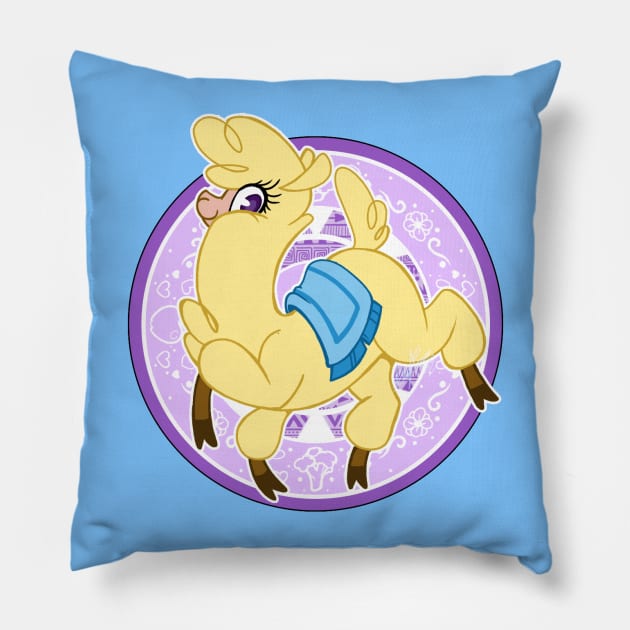 Them's Fightin Herds - Paprika Pillow by Eris_France