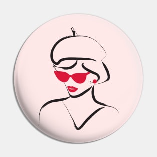 Lady boos Pin