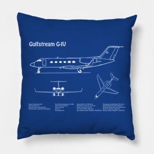 Gulfstream G IV Business Jet - ADpng Pillow