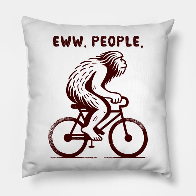 eww, people. Pillow by Yopi