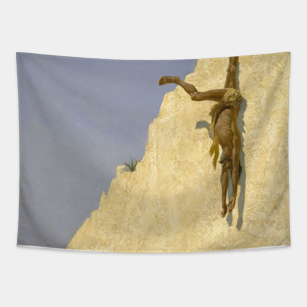 The Transgressor by Frederic Remington Tapestry by Classic Art Stall