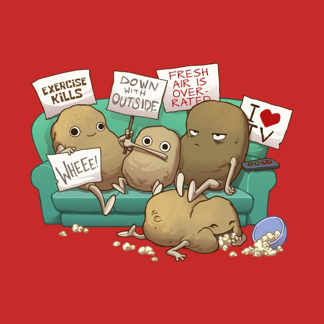 Couch Potato Club by Dooomcat