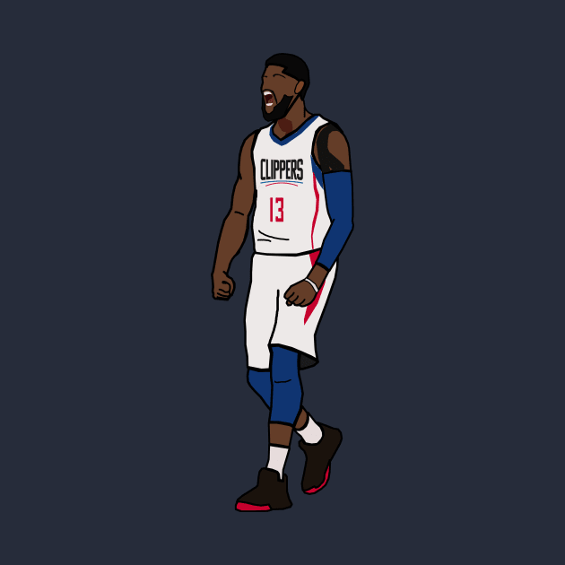 Paul George NBA LA Clippers by xavierjfong