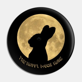 The Happy Moon Hare Pin