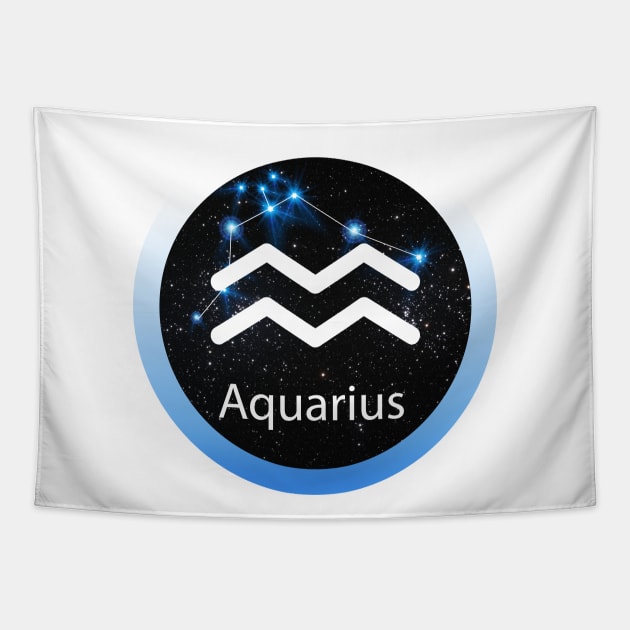 Aquarius Tapestry by ZodiaCult