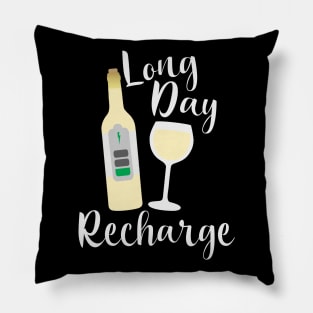 Long Day Recharge White Wine Pillow