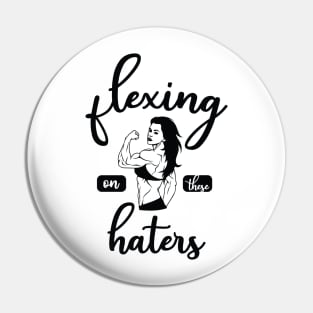 Women fitness gym Pin