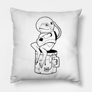 Space Frog Pillow