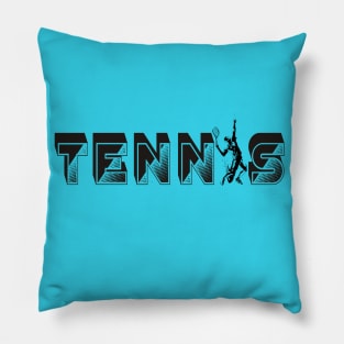 Tenis  para jugadores de tenis felices | El tenis me hace feliz Pillow