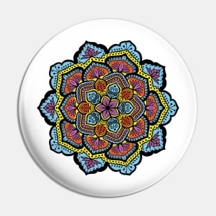 Mandala colour Pin