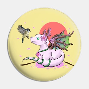 Japanese Spring Dragon | Cute Dragon Pin