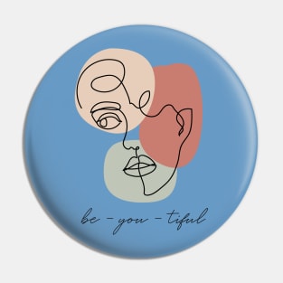 Be-you-Tiful Pin