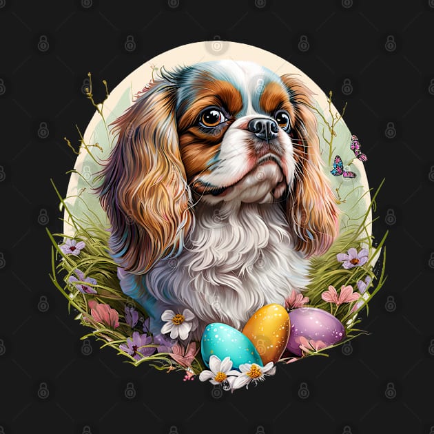 King Spaniel happy easter day by JayD World