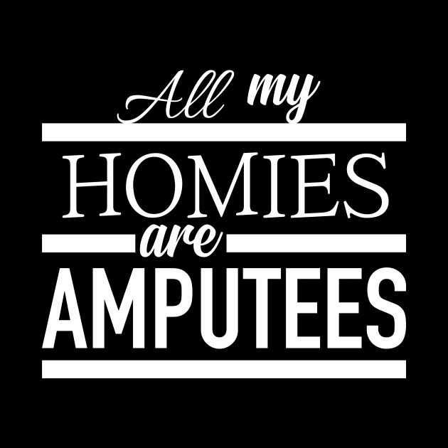 Amputee Homies by Jun Bowman