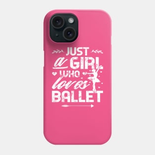 Ballerina Love To Dance Ballet and Dance Phone Case