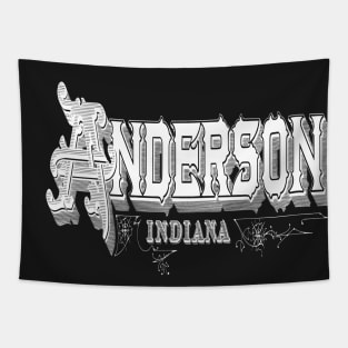 Vintage Anderson, IN Tapestry