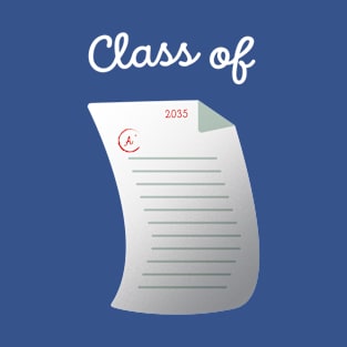 Class of 2035 | Digital Art T-Shirt