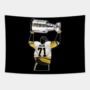 Evgeni Malkin #71 Get Trophy Tapestry