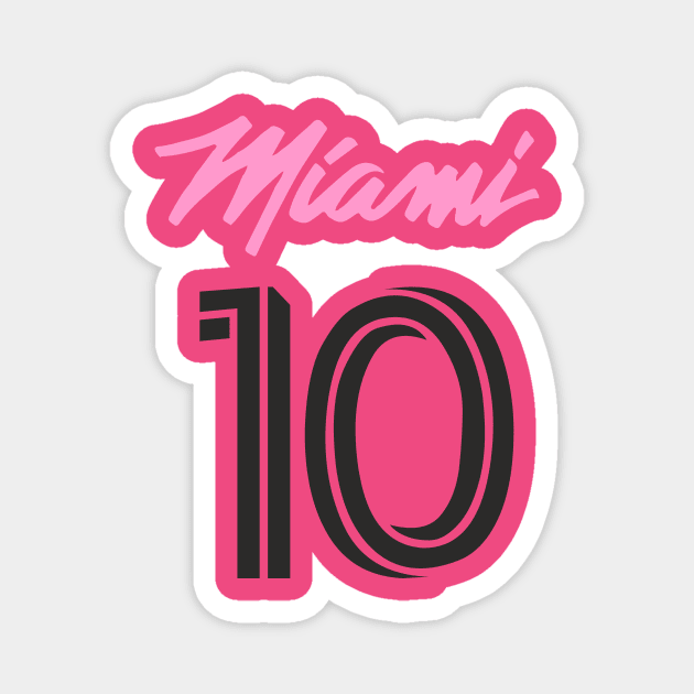 inter miami Magnet by w.d.roswell