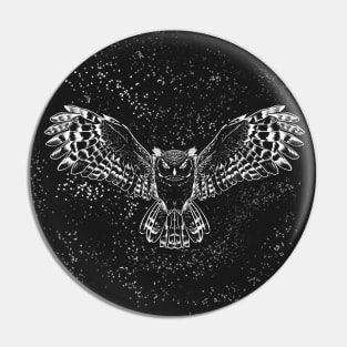 Night owl spiritual spirit animal bird Pin