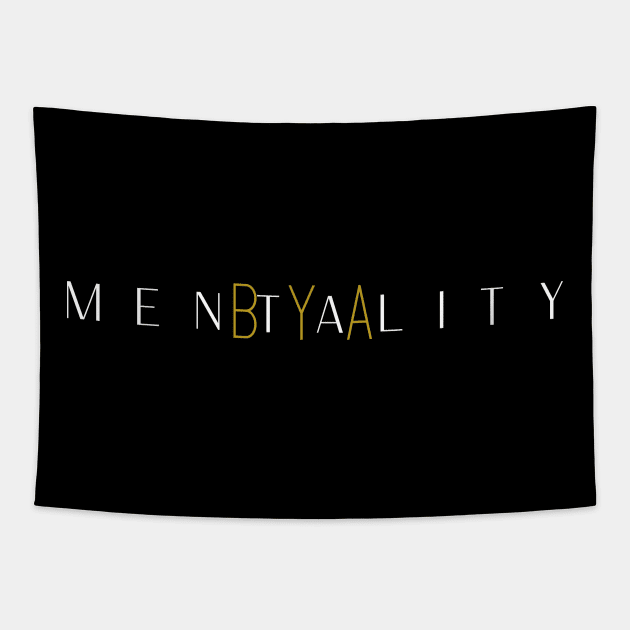BYA Mentality White Tapestry by Single_Simulcast