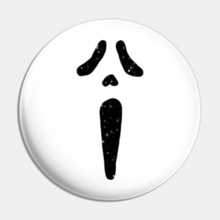 Scream Mask Pin