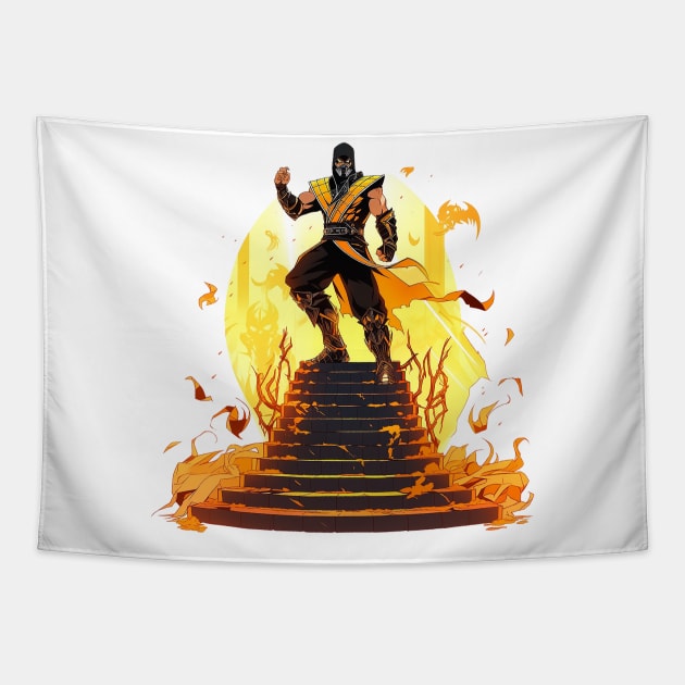 scorpion Tapestry by piratesnow