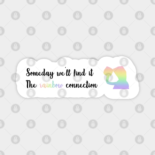 rainbow connection song lyrics Magnet by ballooonfish