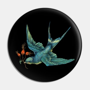 A swallow bird Pin