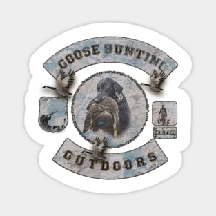 Hunting Geese - Ducks Unlimited Magnet