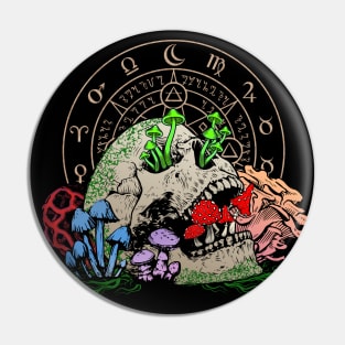 Alchemy Shrooms Pin