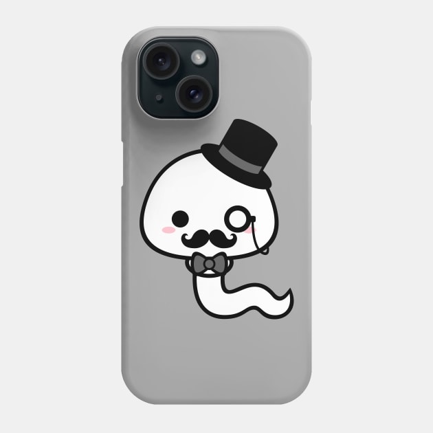 Cute Kawaii Sperm Classic Gentleman Phone Case by alien3287