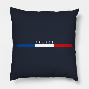 France flat flag Pillow