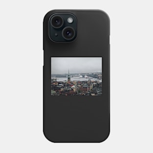 Stockholm from above Phone Case