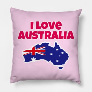 Australia Day - I Love Australia Pillow