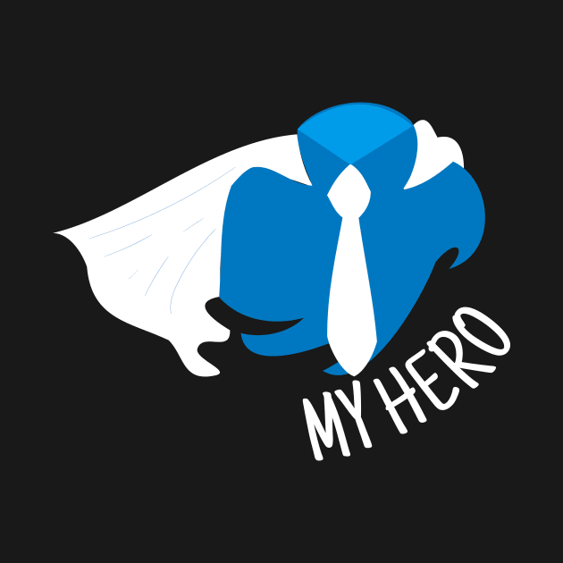 My Hero Father's Day Dad Is My Superhero Papa Gifts by rjstyle7