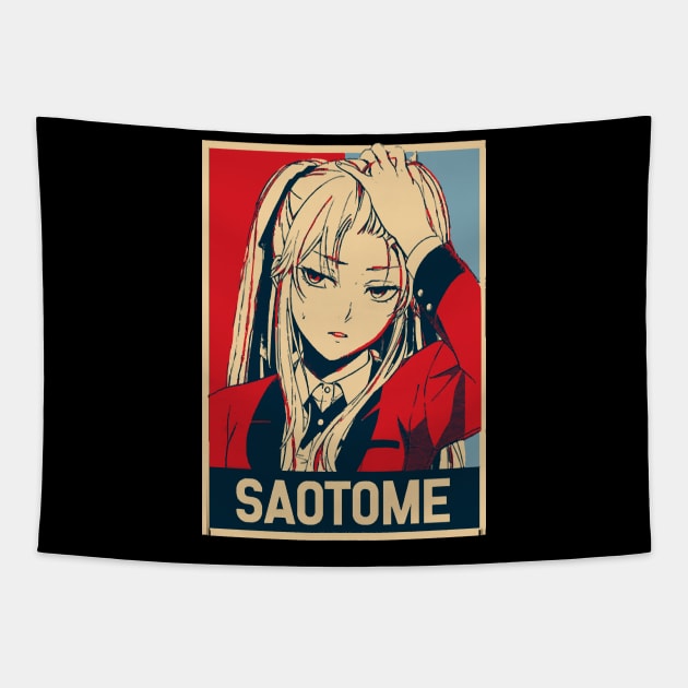 Mary Saotome Kakegurui Tapestry by talida_illustration