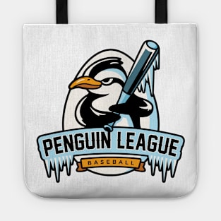 Penguin Baseball League Tote