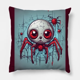 Cute Halloween Spider Pillow