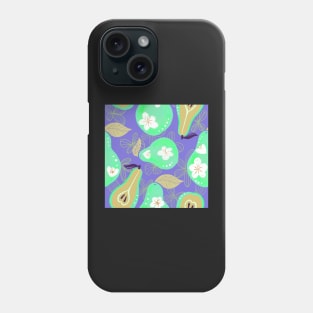 Pear florals Phone Case