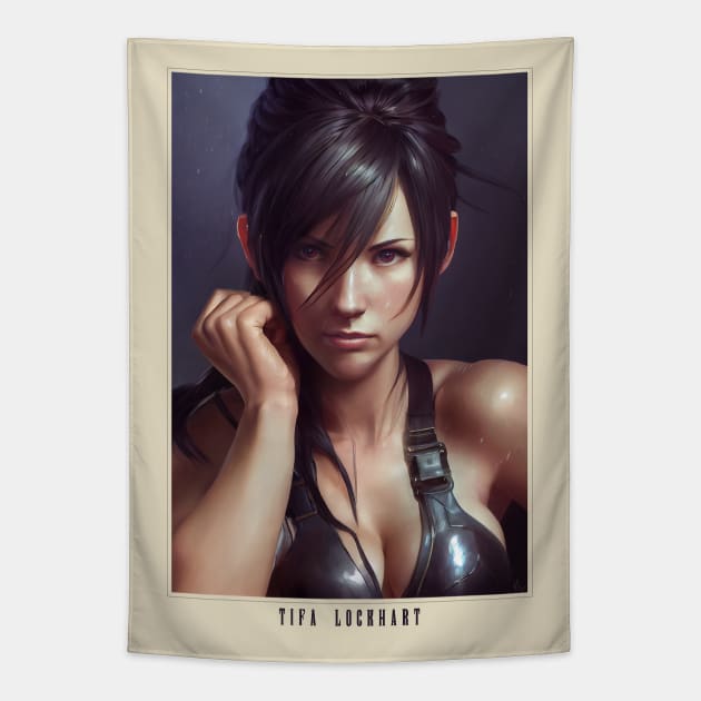 Tifa Lockhart Tapestry by NeonOverdrive