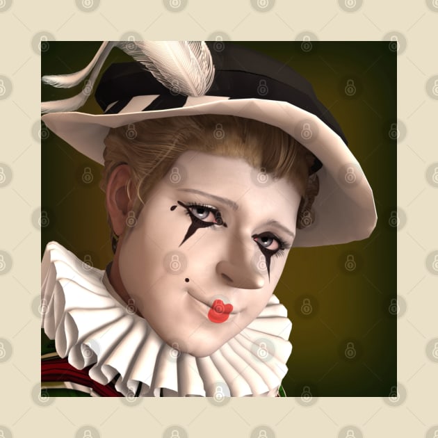 Cyrano Renaissance Clown by 2HivelysArt