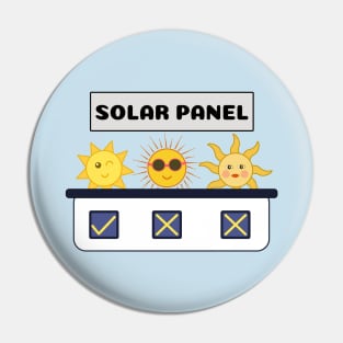 Solar Panel Pin