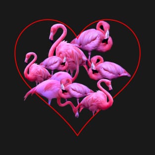 My Flamingo Heart T-Shirt