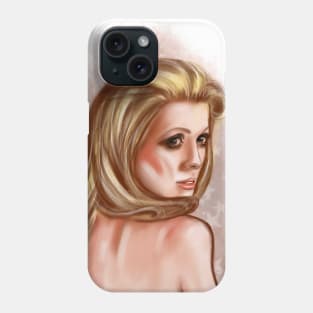 Catherine Deneuve Phone Case