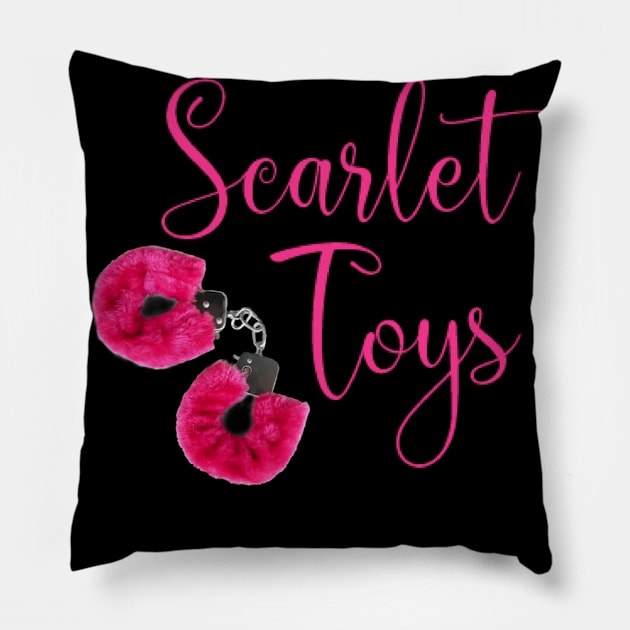 Scarlet Toys by S.M. Shade Pillow by authorsmshade