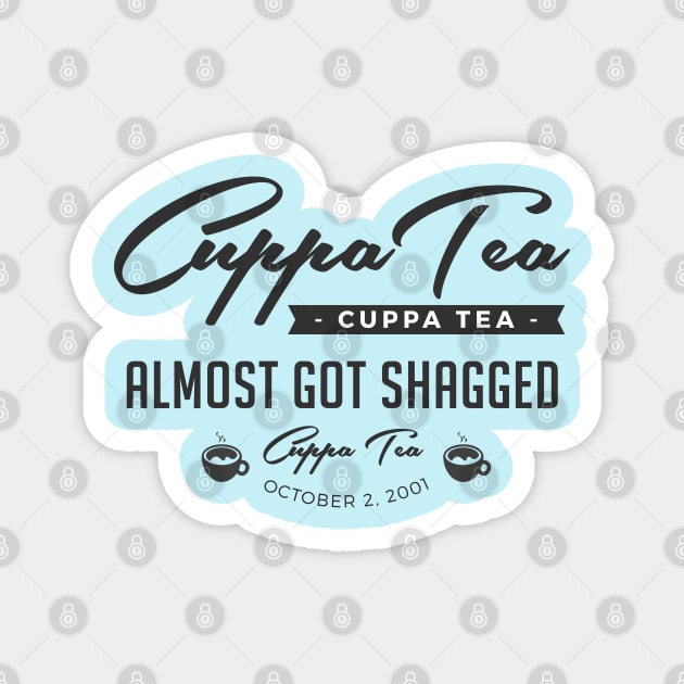 Cuppa Tea Original Magnet by BrashBerry Studio