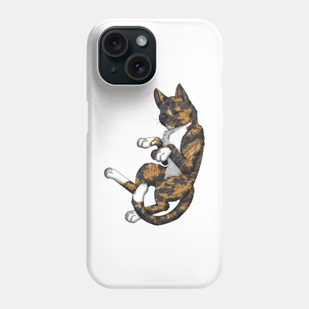 Tortie-Tabby Shorthair Phone Case by spyroid101