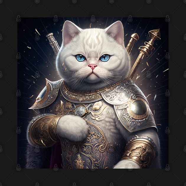 Warrior British Shorthair by Enchanted Reverie