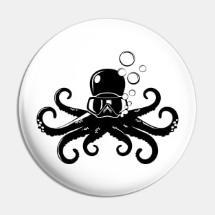 The Lord Octopus Pin